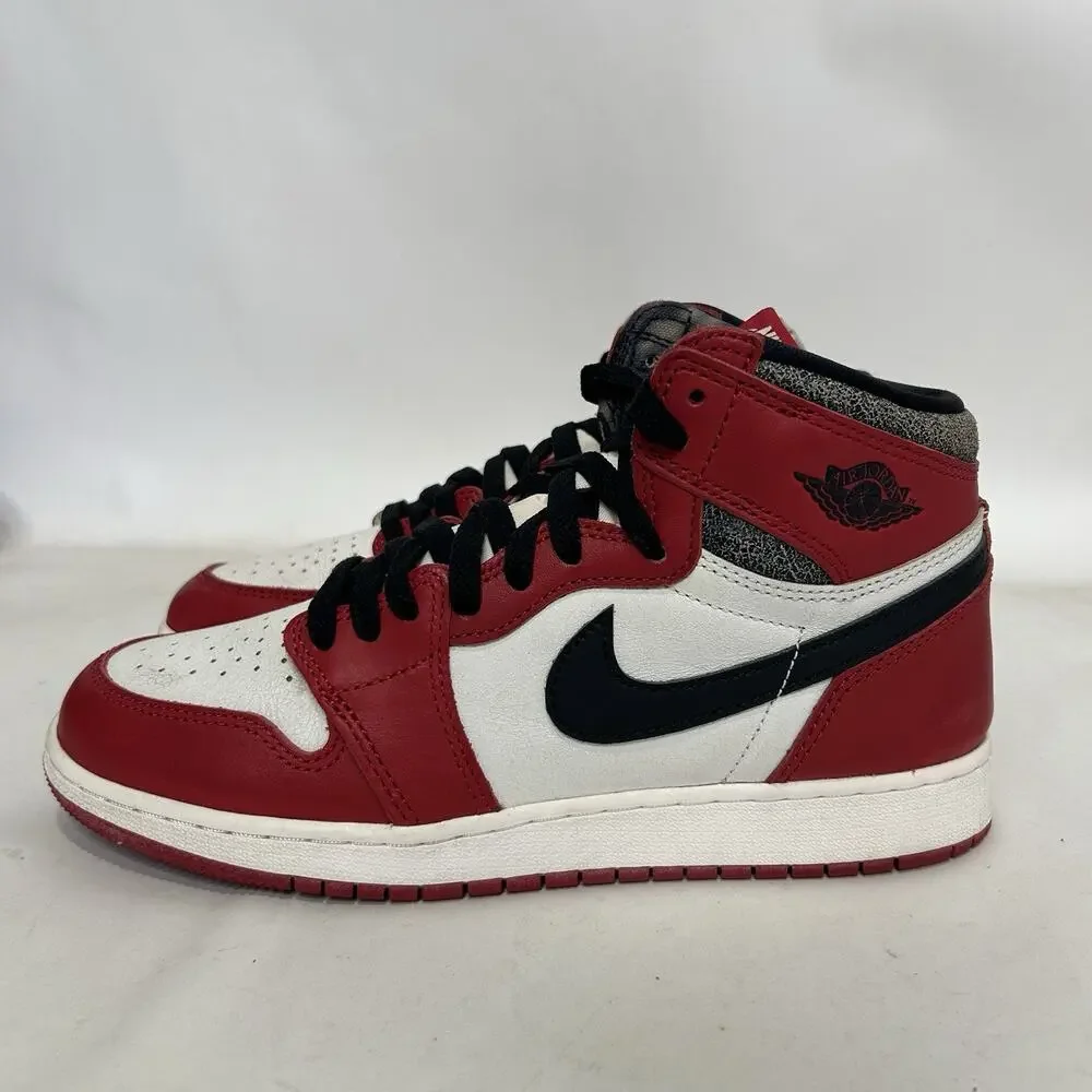 Nike Air Jordan 1 Retro High GS “Chicago/Lost and Found” - Picture 6 of 10
